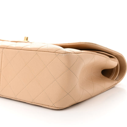 Chanel Caviar Quilted Jumbo Double Flap Beige Clair 9 of 13