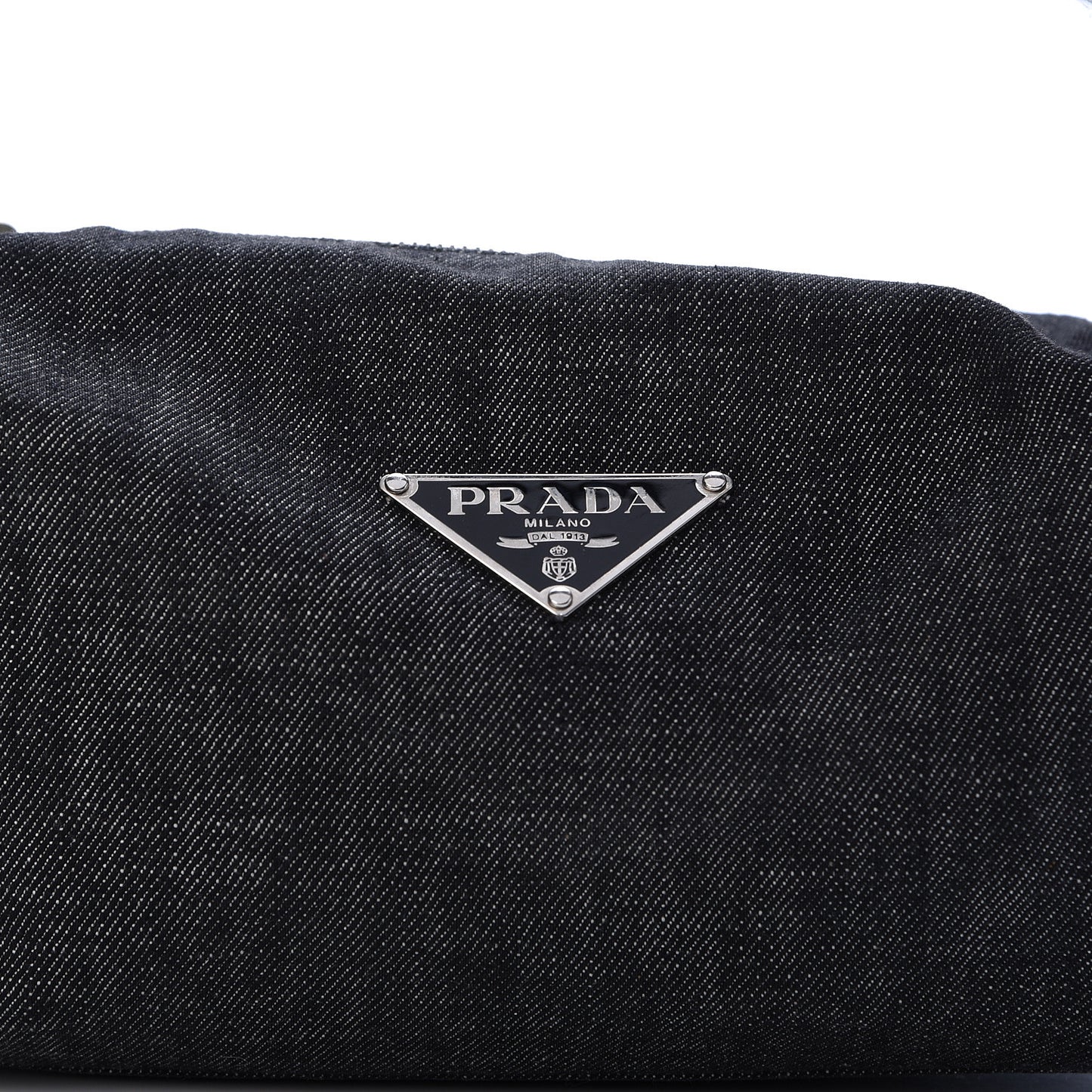 Denim Shoulder Bag Blue