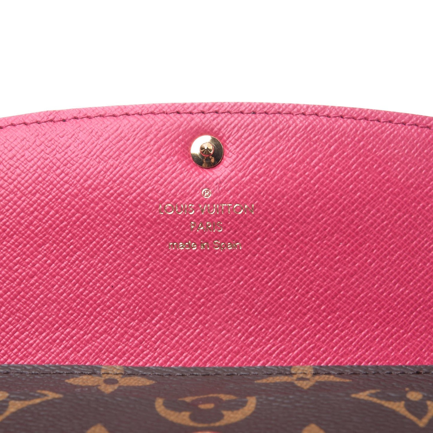 Monogram Bloom Flower Emilie Wallet