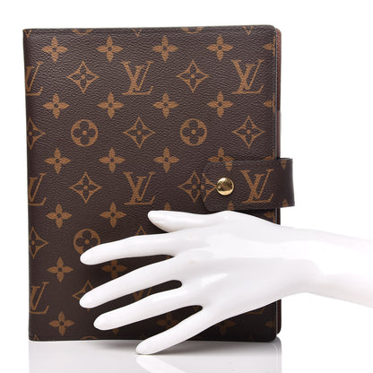 Louis Vuitton Monogram Large Ring Agenda Cover 2 of 10