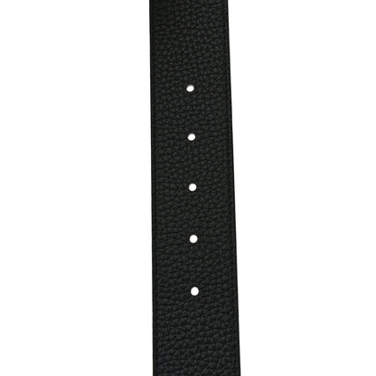 Louis Vuitton Taurillon Calfskin 30mm LV Initiales Reversible Belt 120 48 Black 4 of 4