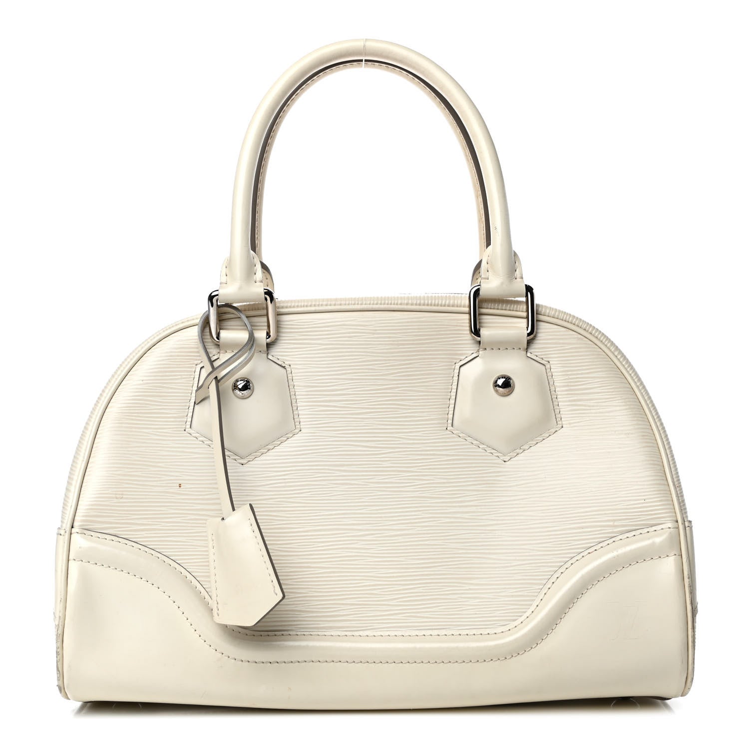 Louis Vuitton Epi Bowling Montaigne PM Ivory 1 of 5