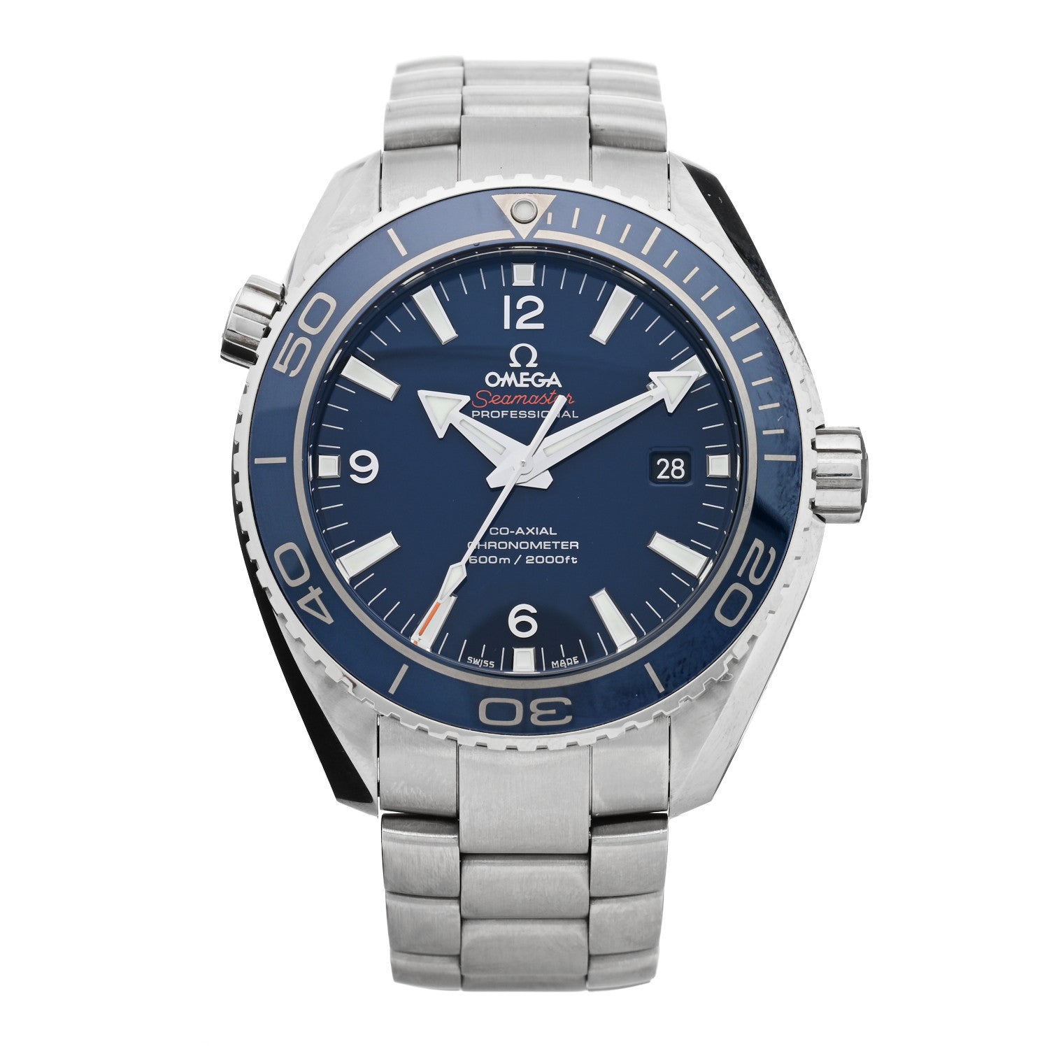 Omega Titanium 45mm Seamaster Automatic Watch Blue 232.90.46.21.03.001 1 of 5