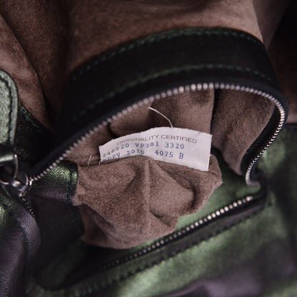 Bottega Veneta Iridescent Scarabee Multi Pocket Tote Bag Green 8 of 10