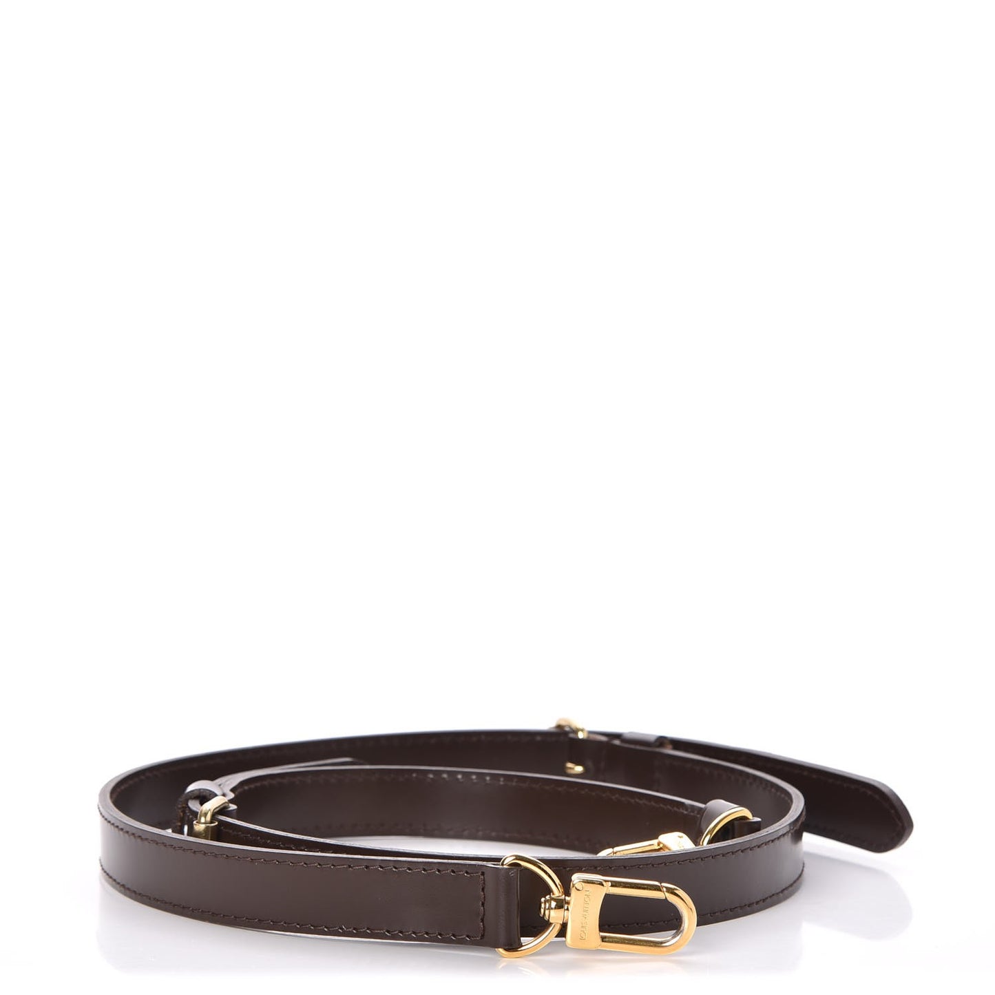 Calfskin Adjustable Speedy Bandouliere Shoulder Strap Brown