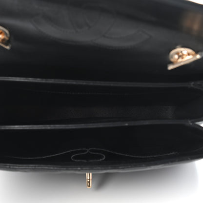 Chanel Lambskin Quilted Medium Trendy CC Flap Dual Handle Bag Black 5 of 9