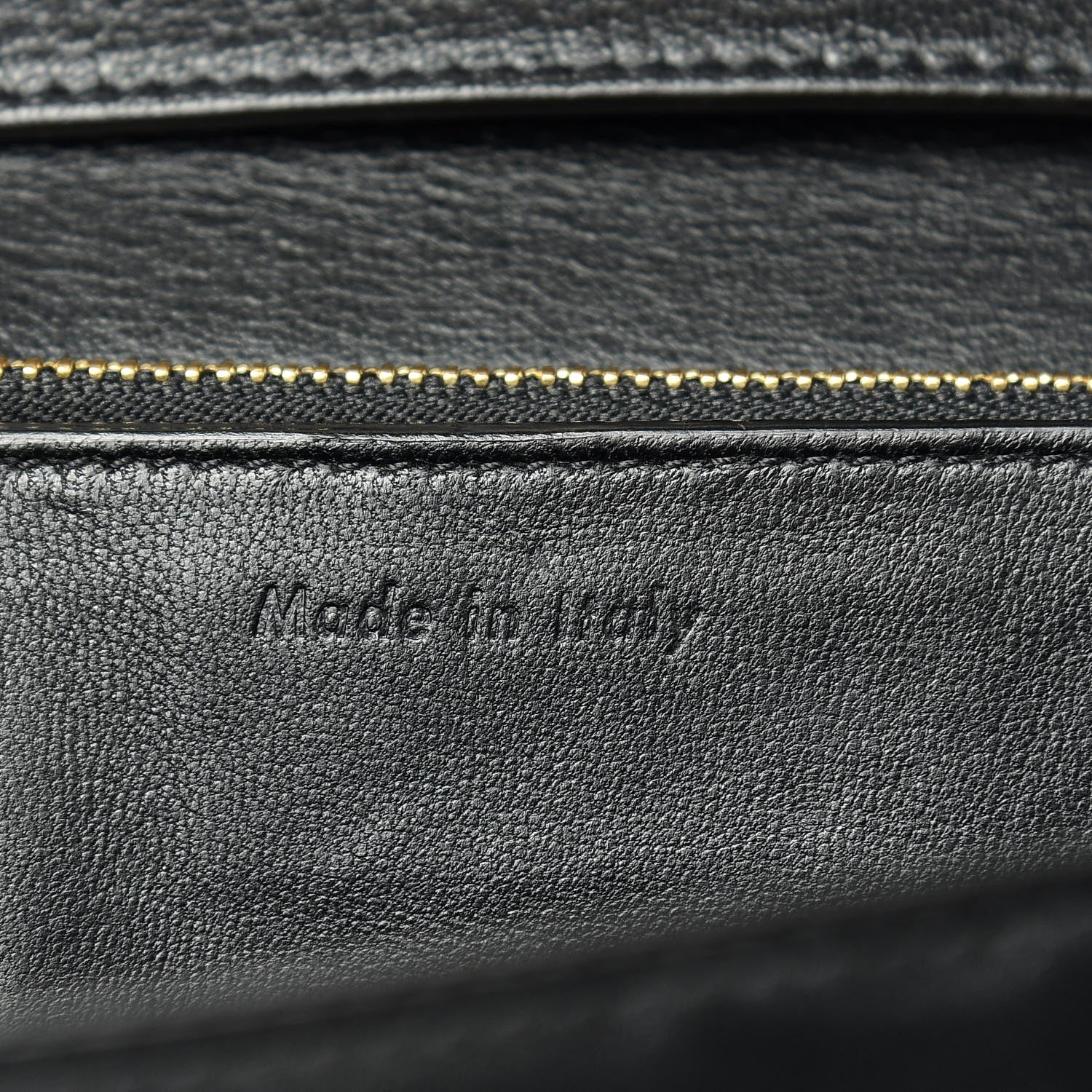 Celine Goatskin Medium Classic Box Flap Bag Black 6 of 10