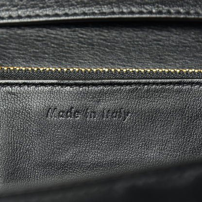 Celine Goatskin Medium Classic Box Flap Bag Black 6 of 10