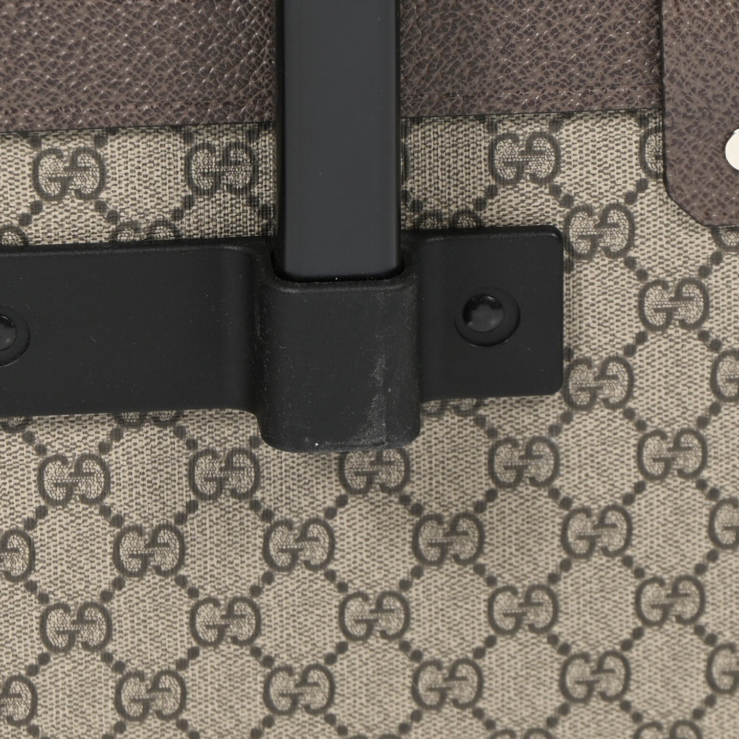 Supreme Monogram Globe-Trotter Carry-On Brown