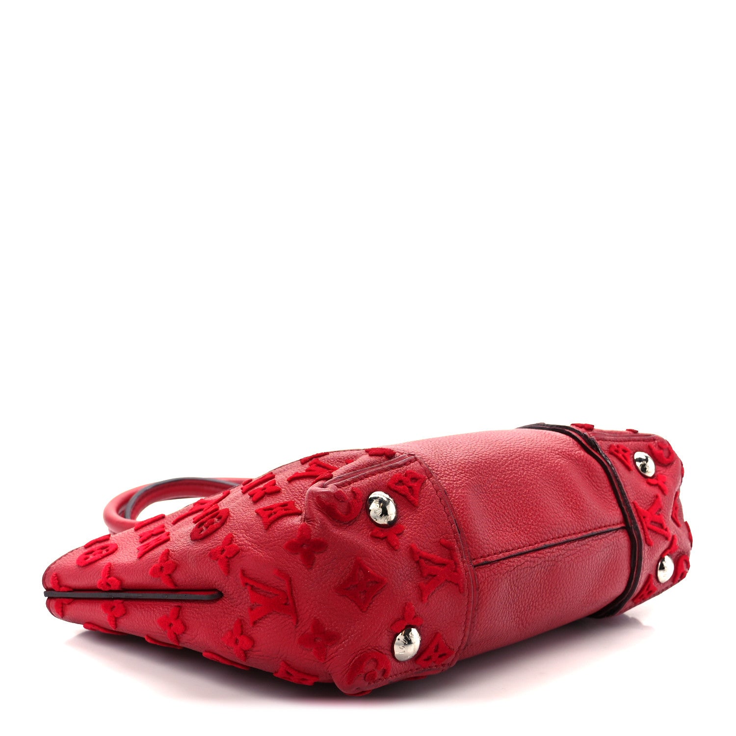 Louis Vuitton Veau Cachemire Tote W BB Framboise 5 of 18