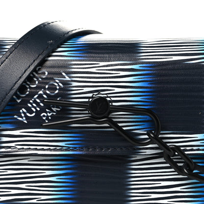 Louis Vuitton Damier Rush Epi Steamer Wearable Wallet Blue Moon 7 of 10