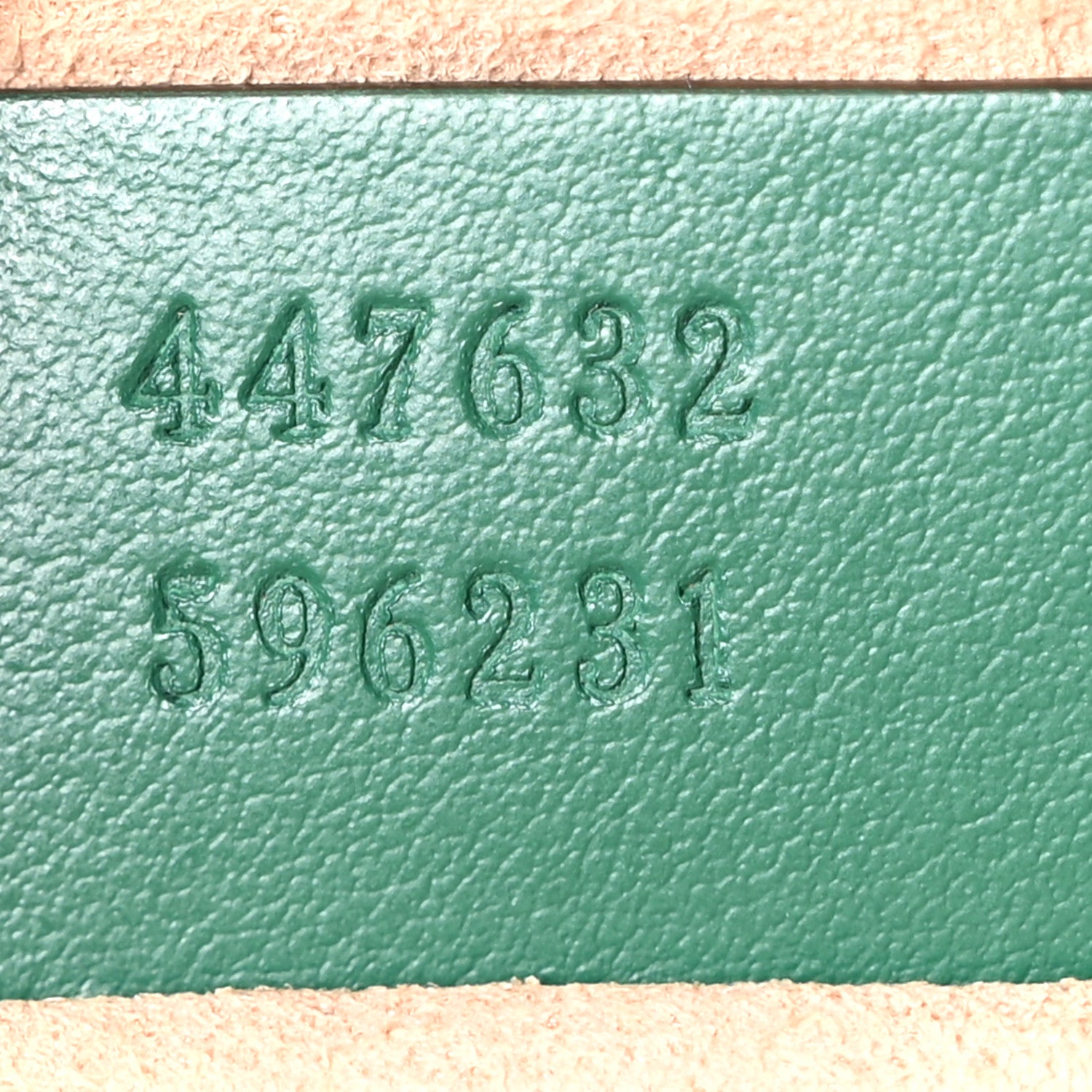 Gucci Calfskin Matelasse Small GG Marmont Chain Shoulder Bag Emerald Green 7 of 11