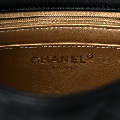 Chanel Lambskin Quilted Mini Pearl Crush Flap Black 6 of 10