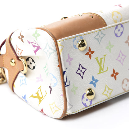 Louis Vuitton Monogram Multicolor Beverly MM White 6 of 10