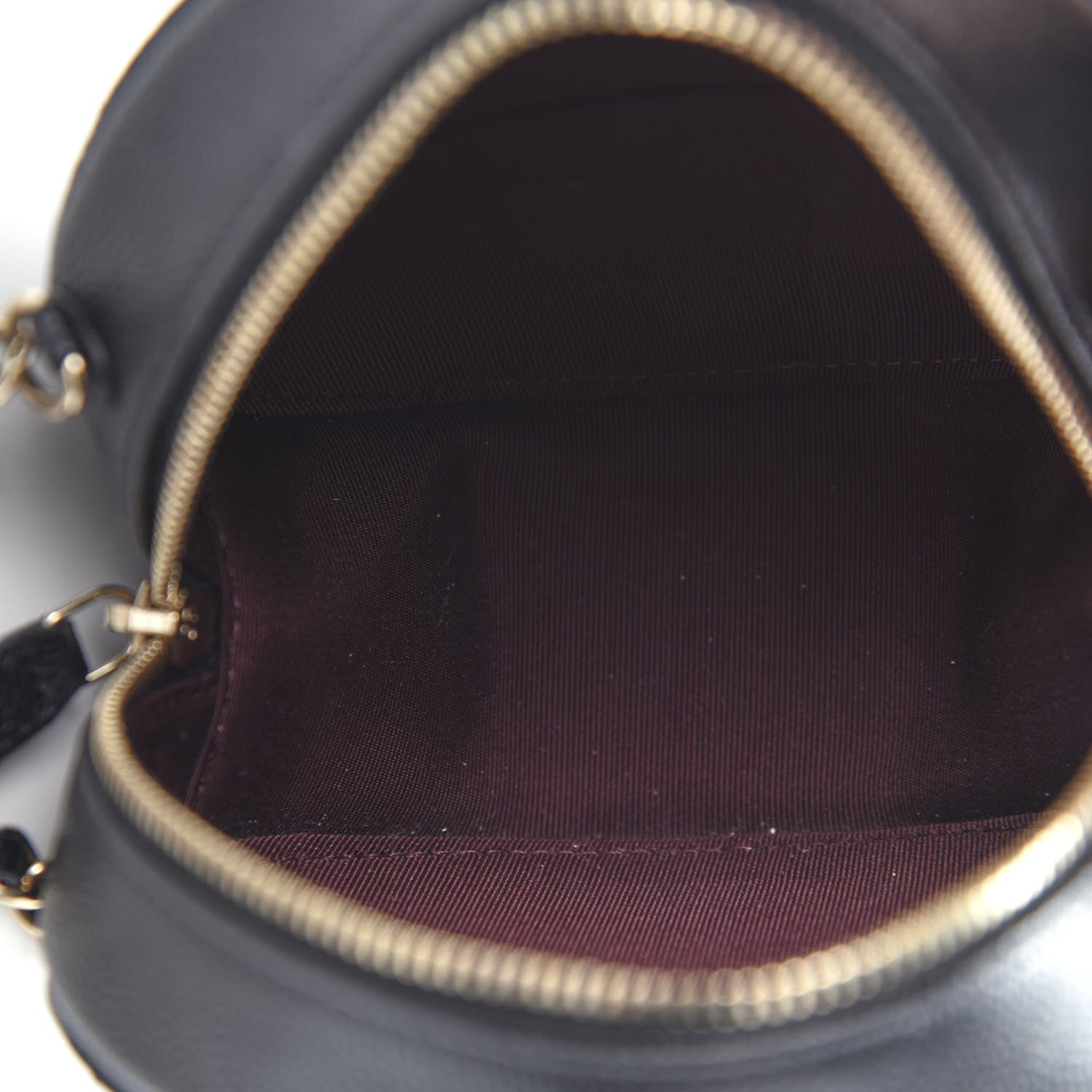 Chanel Caviar Quilted Round Clutch With Chain Black 5 of 9