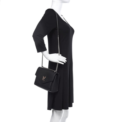 Louis Vuitton Soft Calfskin My Lockme Chain Bag BB Black 1 of 10