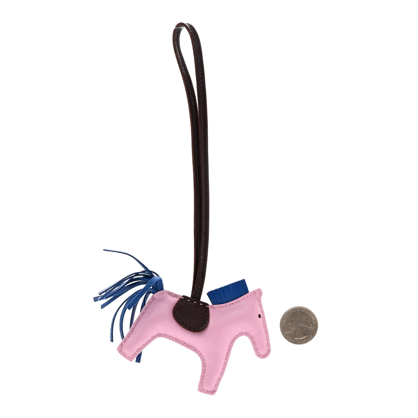 Milo Lambskin Grigri Rodeo Horse Bag Charm PM Mauve Sylvestre Bleu France Rouge Sellier