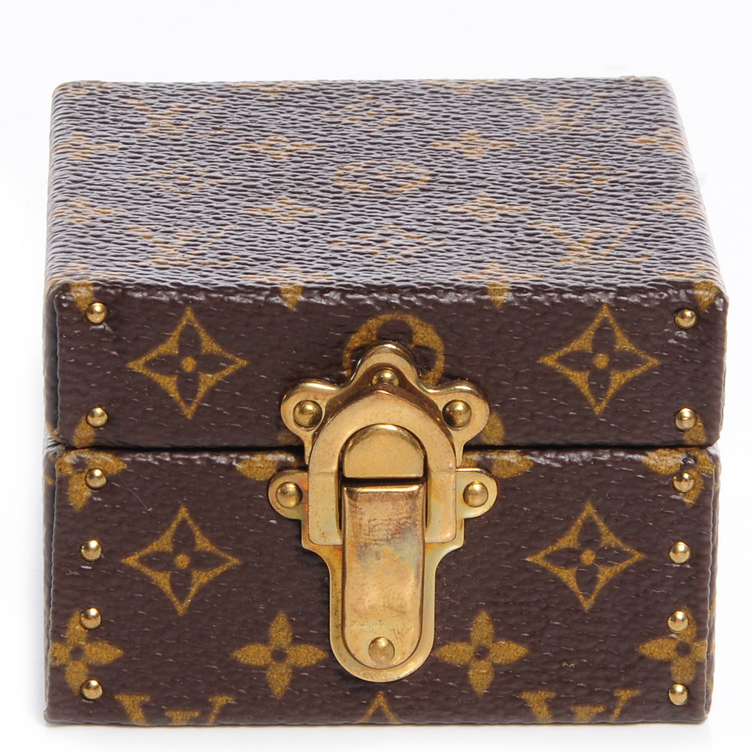 Louis Vuitton Monogram Ring Box Mini Trunk Case 1 of 7