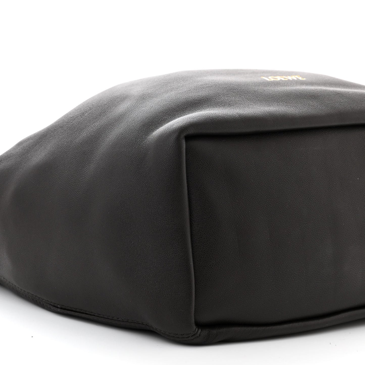 Nappa Small Squeeze Bag Chocolate