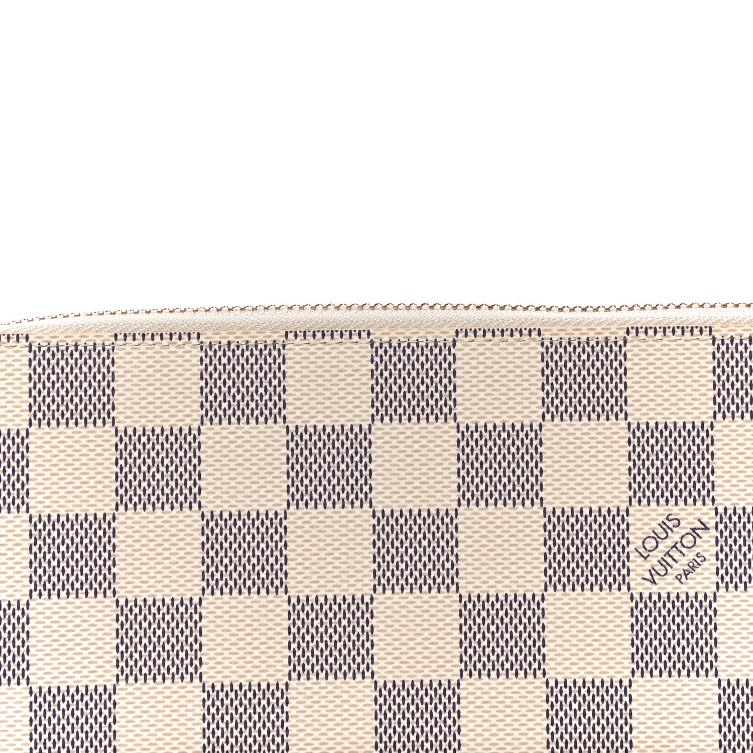 Louis Vuitton Damier Azur Clemence Wallet Rose Ballerine 7 of 11