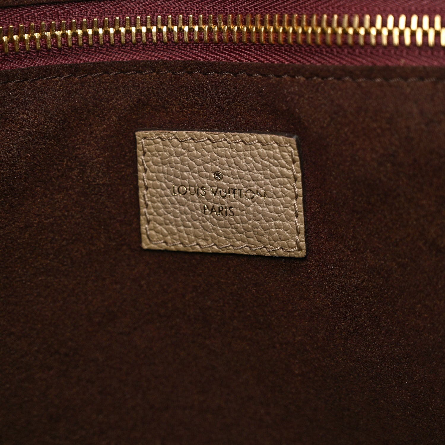 Louis Vuitton Empreinte Monogram Giant Neverfull MM Tourterelle 7 of 17