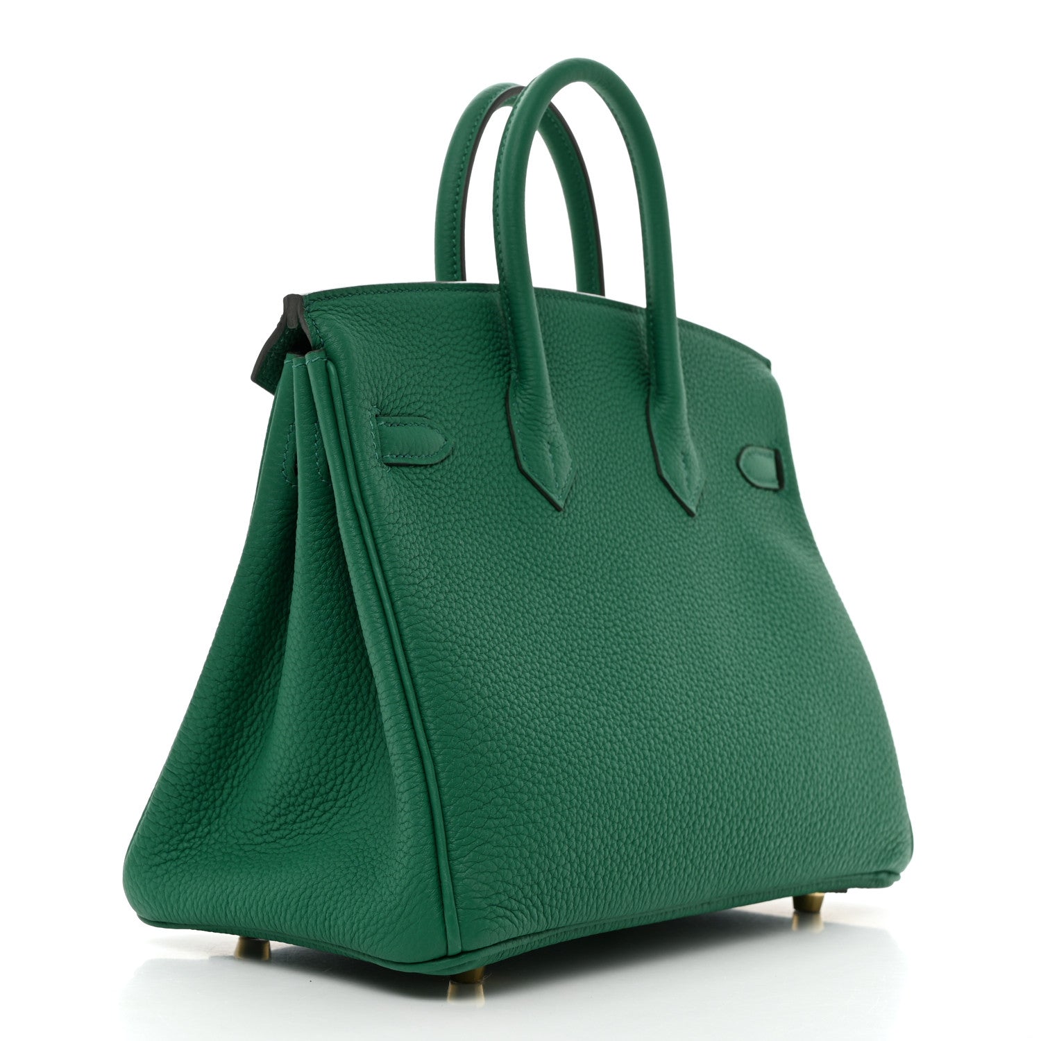 Hermes Togo Birkin 25 Vert Vertigo 3 of 11