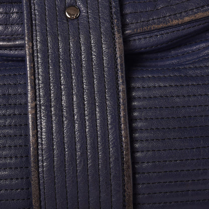 Lanvin Lambskin Quilted Happy Flap Blue 9 of 9