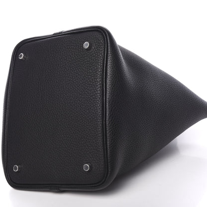Hermes Taurillon Clemence Picotin Lock 22 MM Black 9 of 10