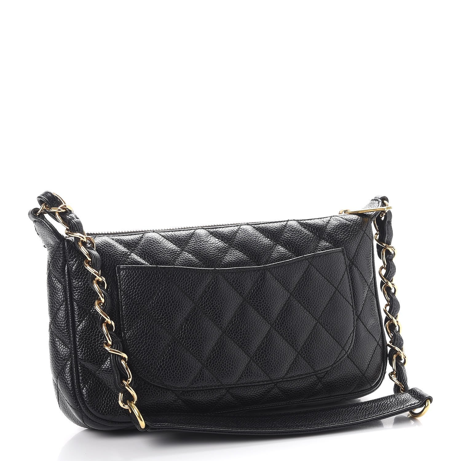 Chanel Caviar Quilted Shoulder Bag Black 3 of 11
