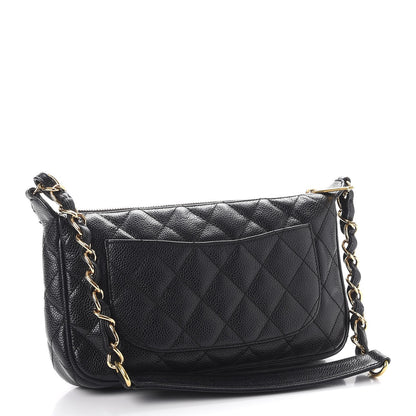 Chanel Caviar Quilted Shoulder Bag Black 3 of 11