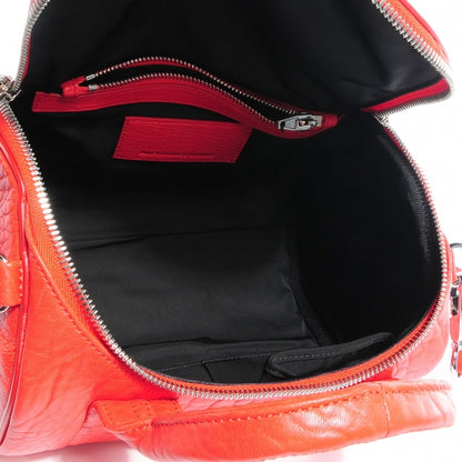 Alexander Wang Pebbled Lambskin Rockie Cola w Silver Hardware 6 of 7