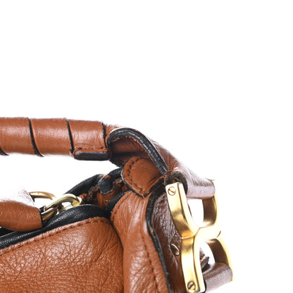 Chloe Calfskin Braided Large Marcie Hobo Caramel 15 of 19