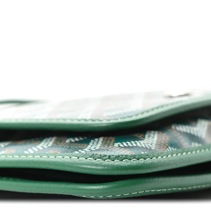 Goyard Goyardine Plumet Wallet Clutch Green 8 of 9
