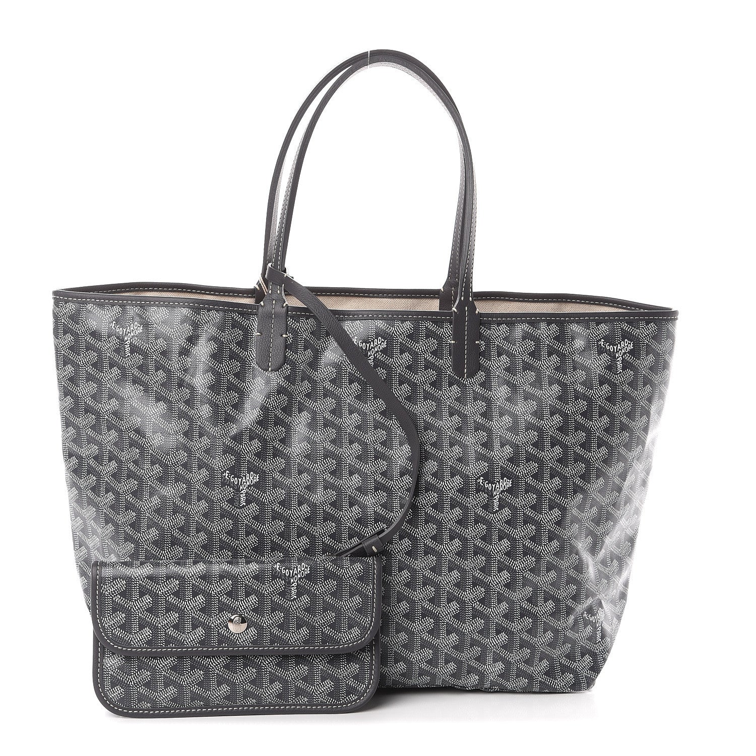 Goyard Goyardine Saint Louis PM Grey 1 of 8