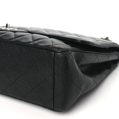 Chanel Caviar Quilted Maxi Single Flap Black 9 of 11