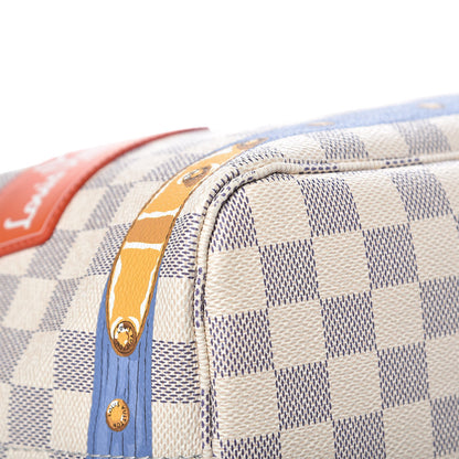 Louis Vuitton Damier Azur Summer Trunks Neo Neverfull MM 9 of 17