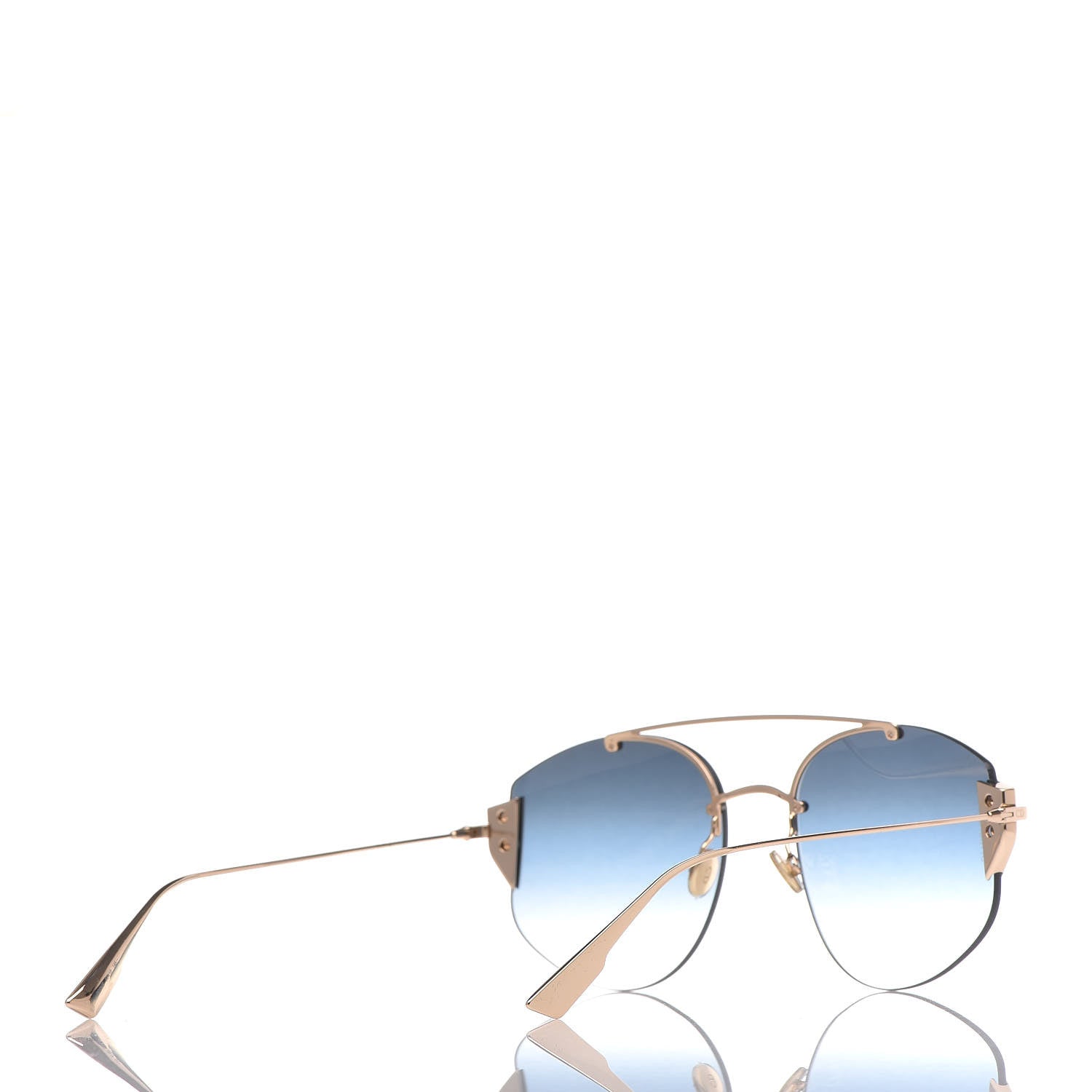 Christian Dior Metal Diorstronger Sunglasses Rose Gold 4 of 9