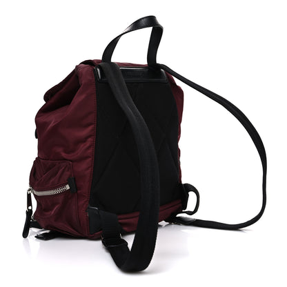 Burberry Nylon Medium Rucksack Backpack Burgundy Red 3 of 12