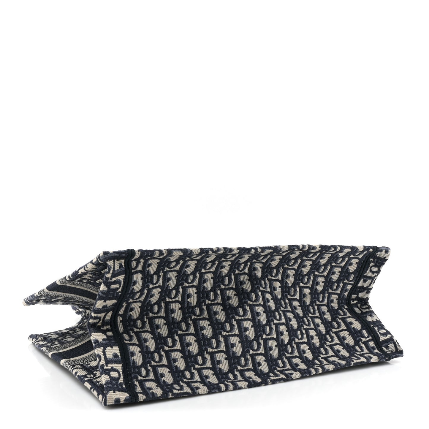 Oblique Medium Book Tote Blue Multicolor
