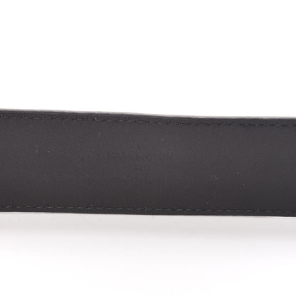 Louis Vuitton Monogram Eclipse Voyager 35 MM Belt 100 40 6 of 7