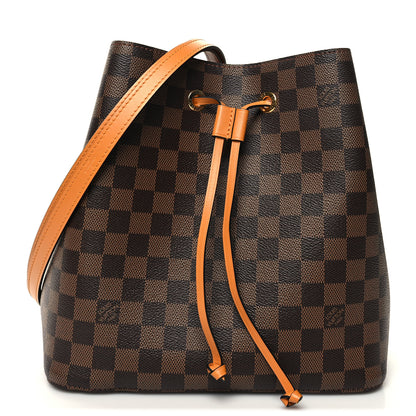Louis Vuitton Damier Ebene Neonoe MM Safran 1 of 10