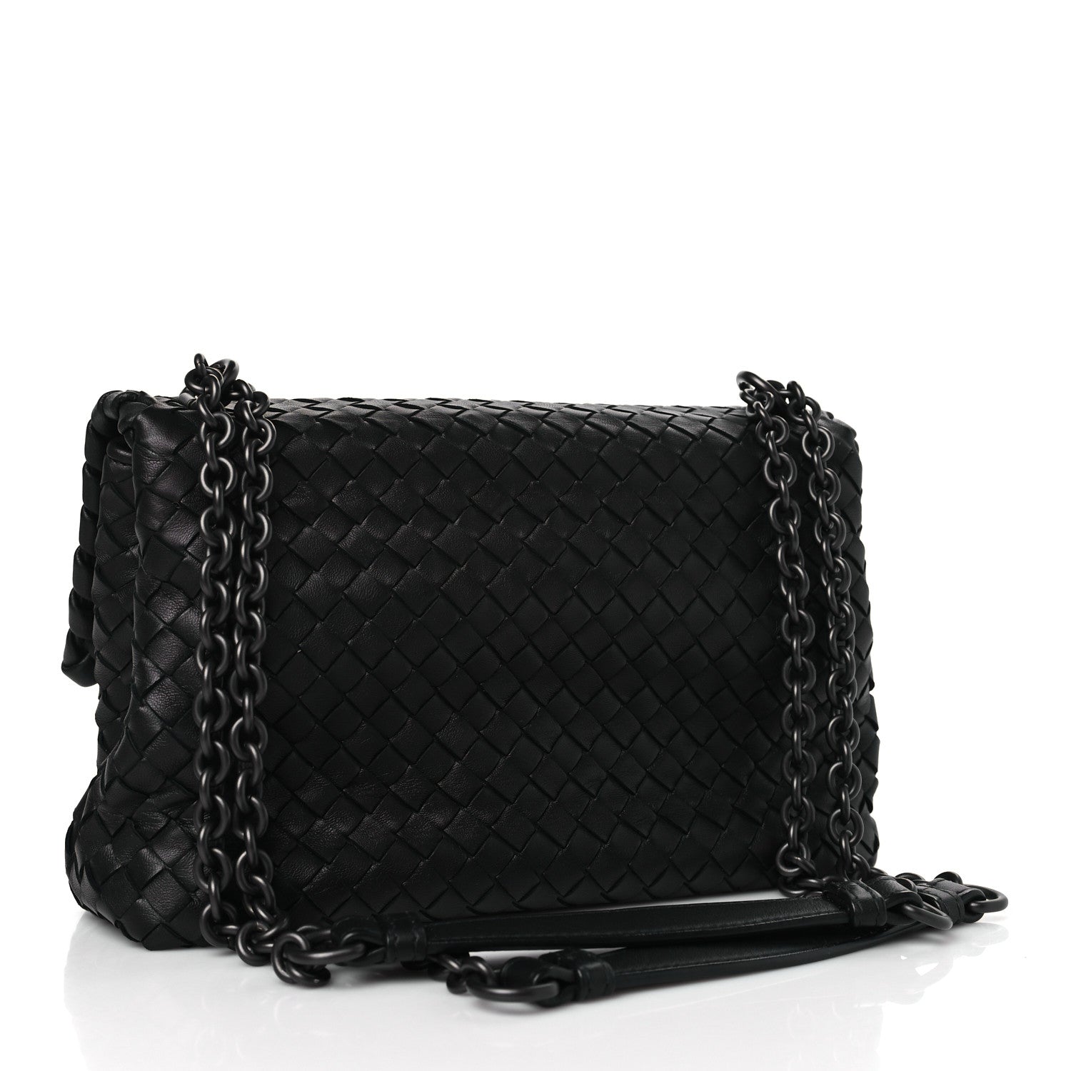 Bottega Veneta Nappa Intrecciato Small Tower Olimpia Bag Black 3 of 8
