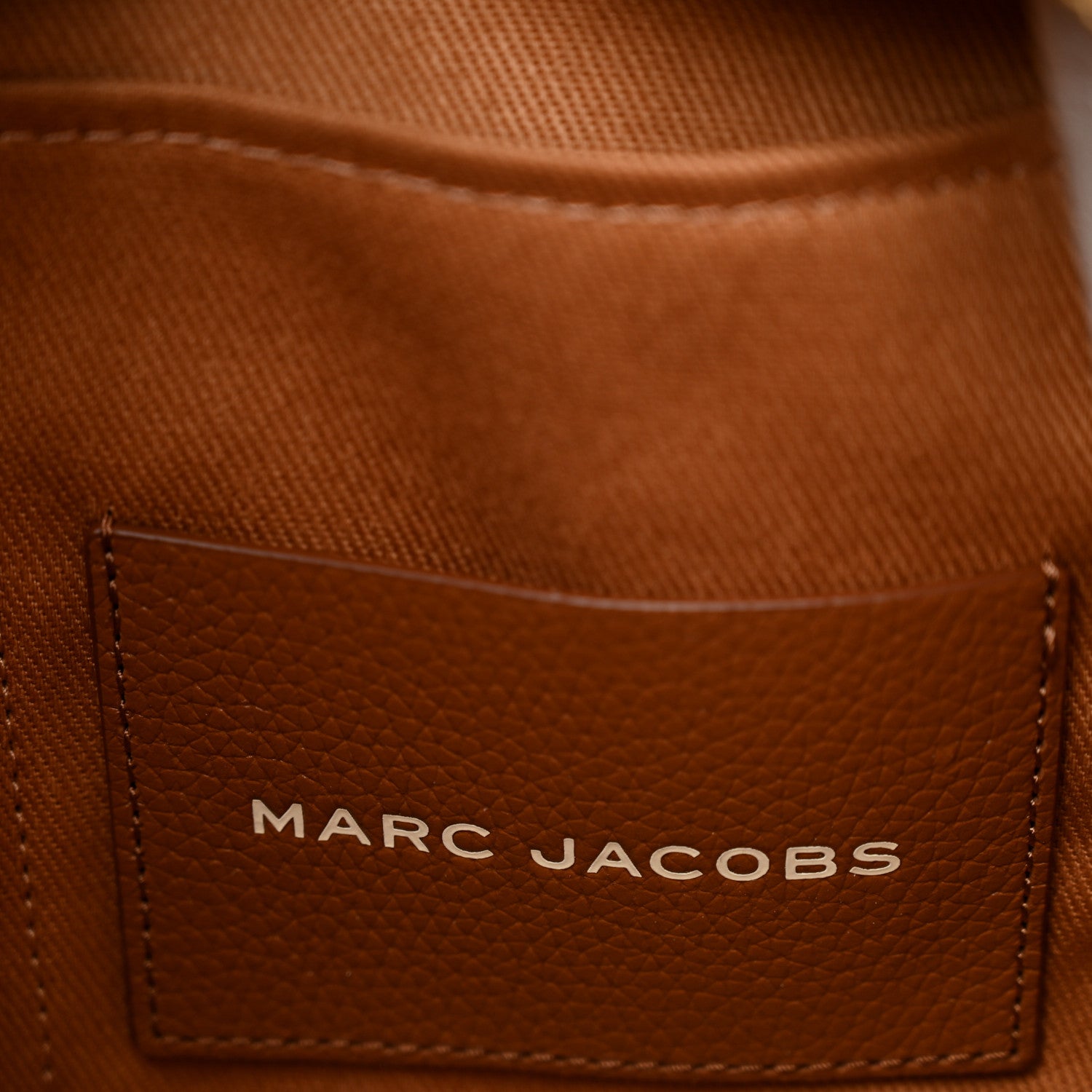 Marc Jacobs Grained Calfskin Medium The Tote Bag Argan Oil 6 of 9