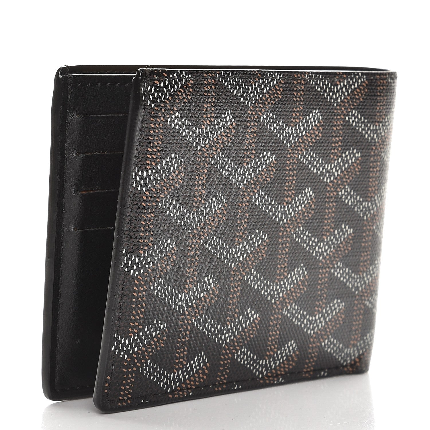 Goyard Goyardine Bi-Fold Victoire PM Wallet Black 3 of 7