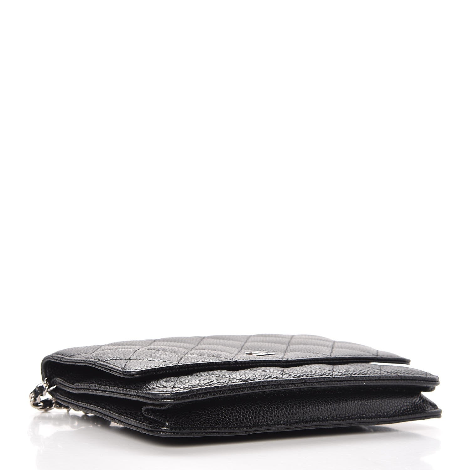Chanel Caviar Quilted Wallet On Chain WOC Black 4 of 8