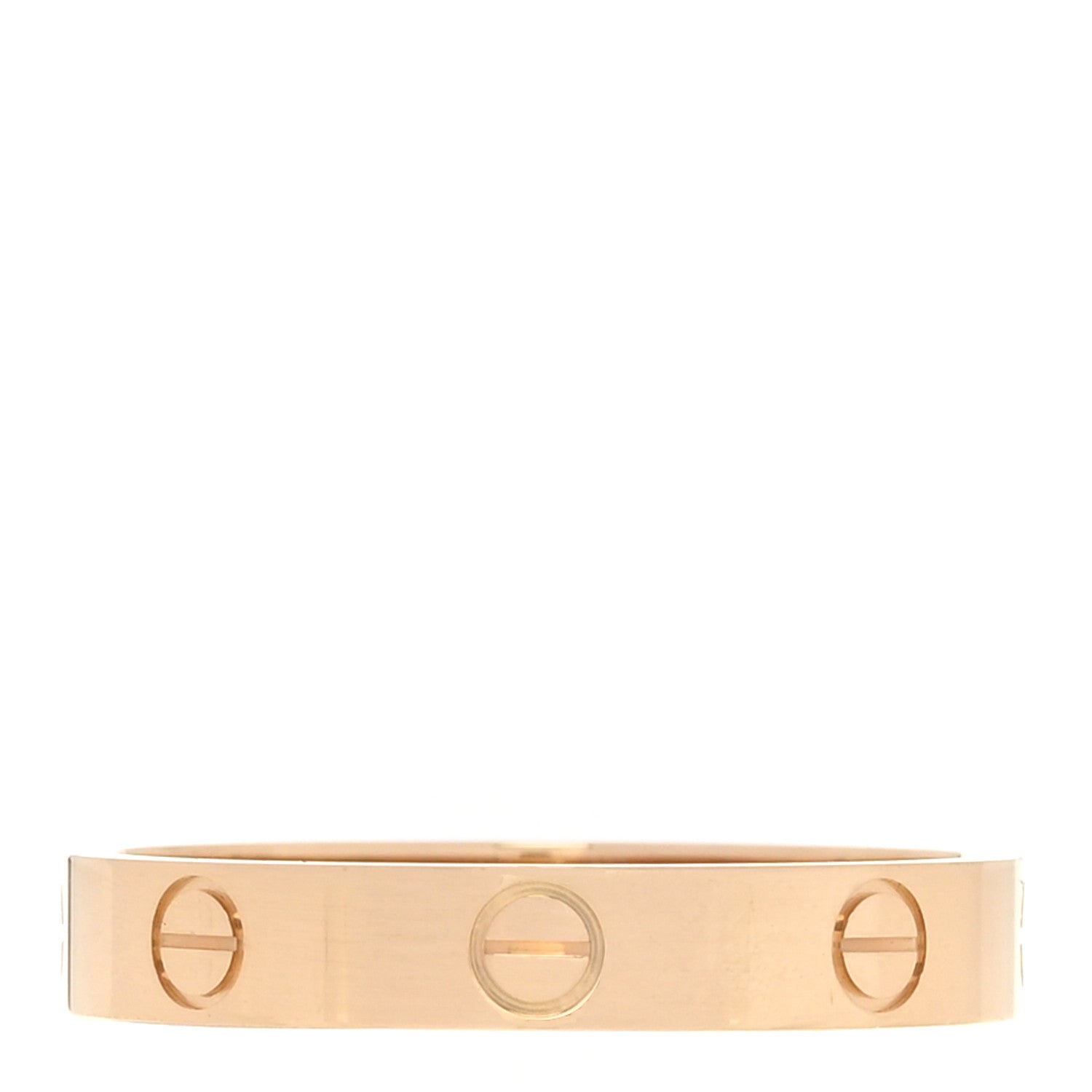 Cartier 18K Yellow Gold 3.5mm LOVE Wedding Band Ring 59 8.75 3 of 4