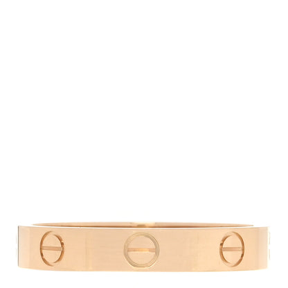 Cartier 18K Yellow Gold 3.5mm LOVE Wedding Band Ring 59 8.75 3 of 4
