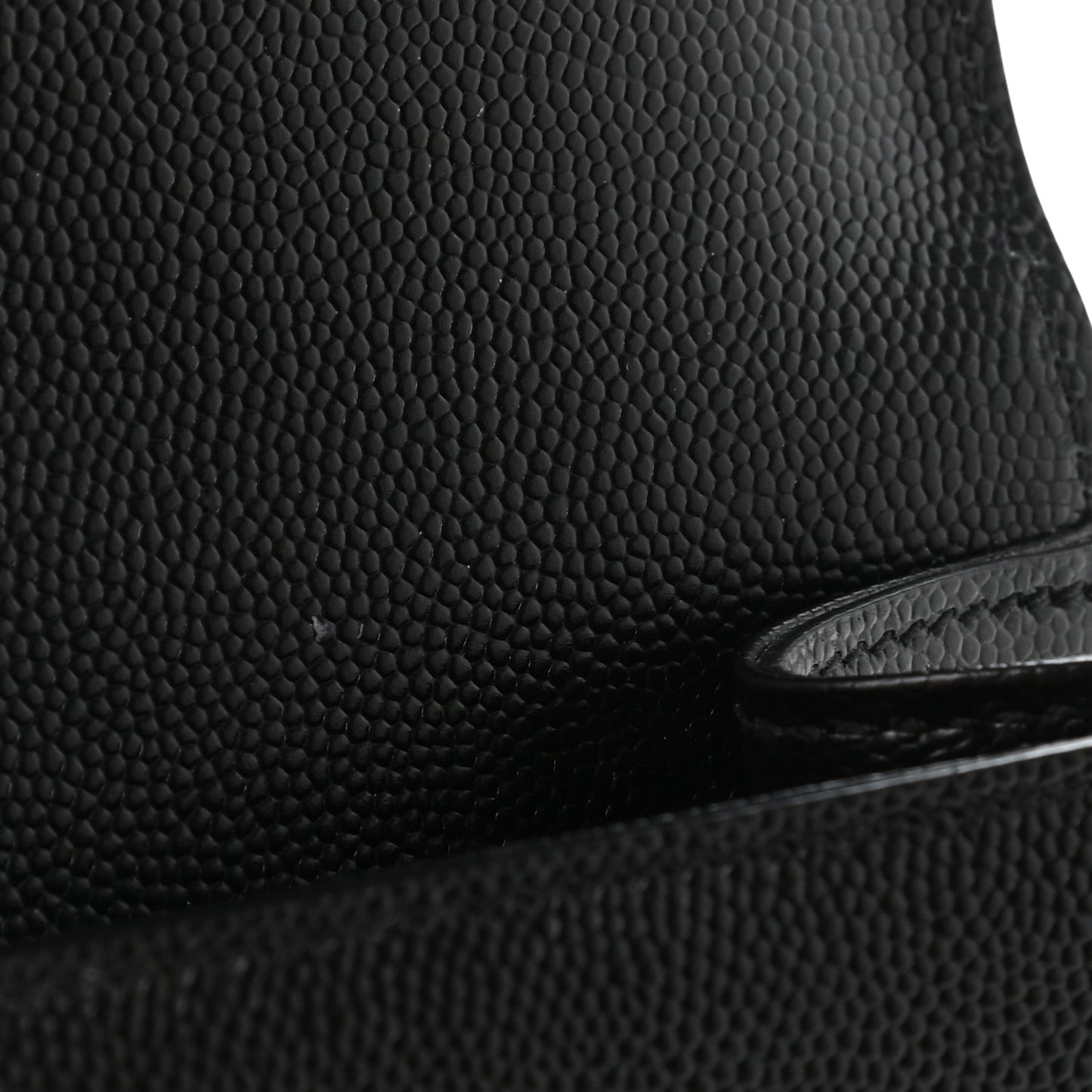 Grain De Poudre Classic Monogram Kate Clutch Black