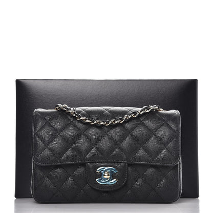 Chanel Caviar Quilted Mini Rectangular Flap Black 8 of 8