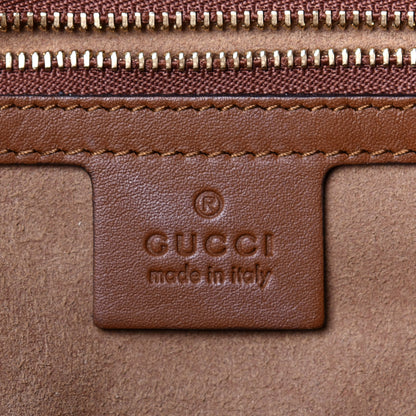 Gucci GG Supreme Monogram Medium Padlock Tote Beige Cuir 5 of 9